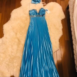 Satin Dress Size 4 NEW